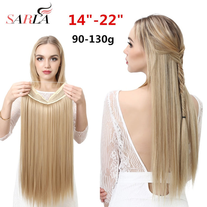 Synthetic Natural looking Hair Extension
