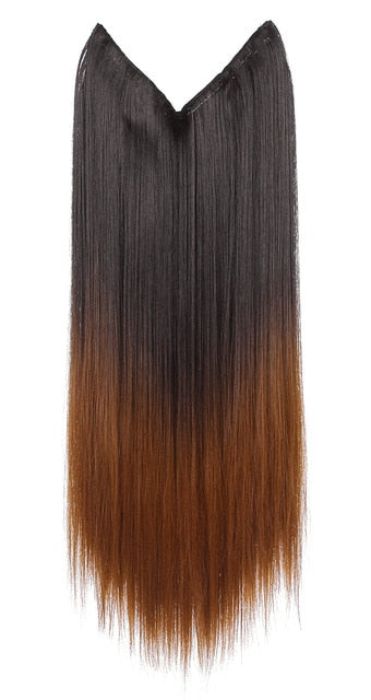 Synthetic Natural looking Hair Extension