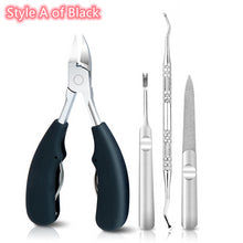 Load image into Gallery viewer, Toe Nail Clippers Nail Correction Thick Nails Ingrown Toenails Nippers Cutters Dead Skin Dirt Remover Pedicure Care Tool 2021