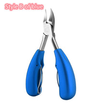 Load image into Gallery viewer, Toe Nail Clippers Nail Correction Thick Nails Ingrown Toenails Nippers Cutters Dead Skin Dirt Remover Pedicure Care Tool 2021