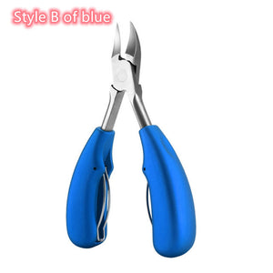 Toe Nail Clippers Nail Correction Thick Nails Ingrown Toenails Nippers Cutters Dead Skin Dirt Remover Pedicure Care Tool 2021