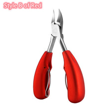 Load image into Gallery viewer, Toe Nail Clippers Nail Correction Thick Nails Ingrown Toenails Nippers Cutters Dead Skin Dirt Remover Pedicure Care Tool 2021