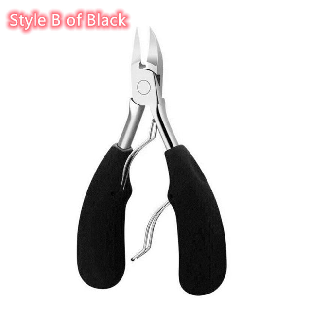 Toe Nail Clippers Nail Correction Thick Nails Ingrown Toenails Nippers Cutters Dead Skin Dirt Remover Pedicure Care Tool 2021